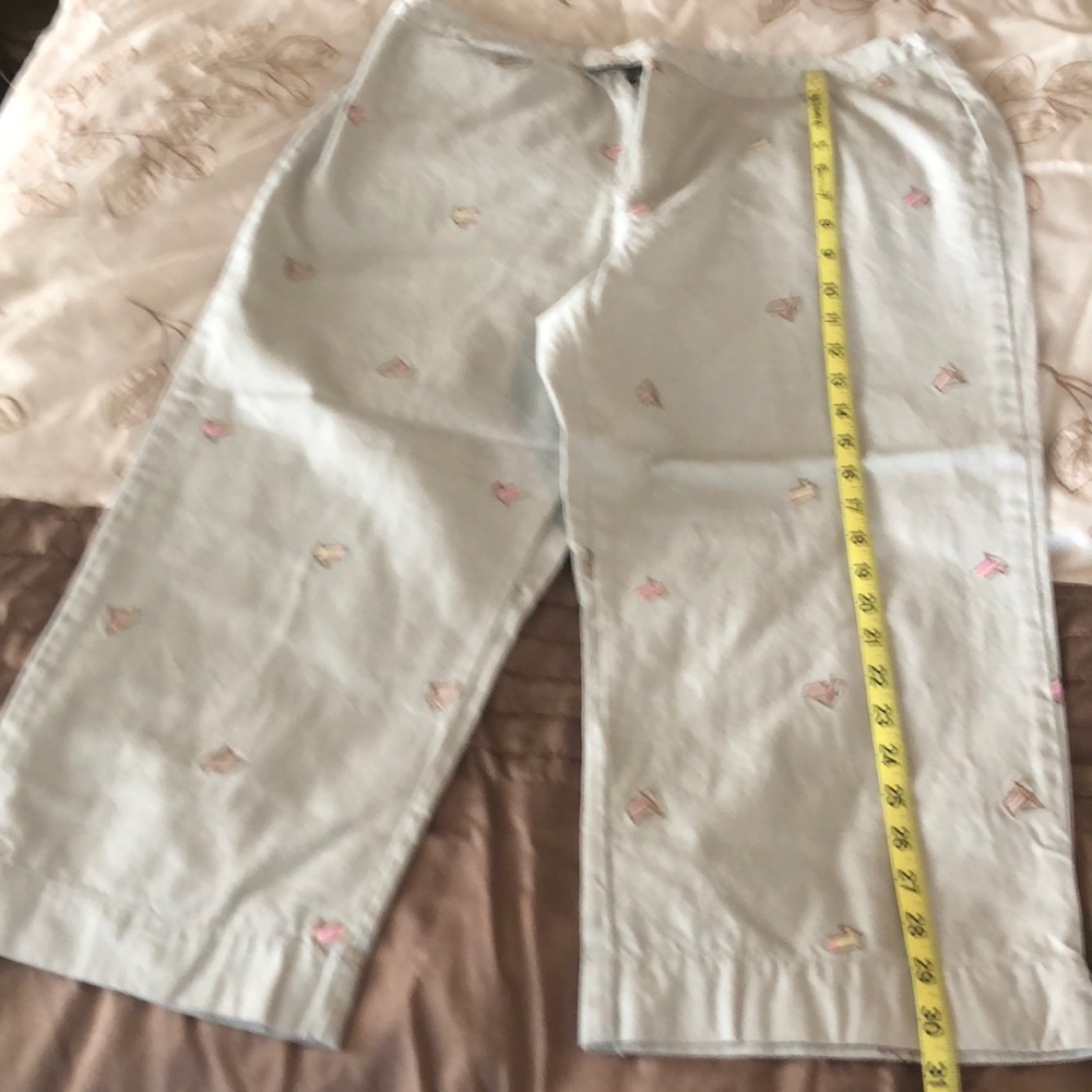 Khaki Capris